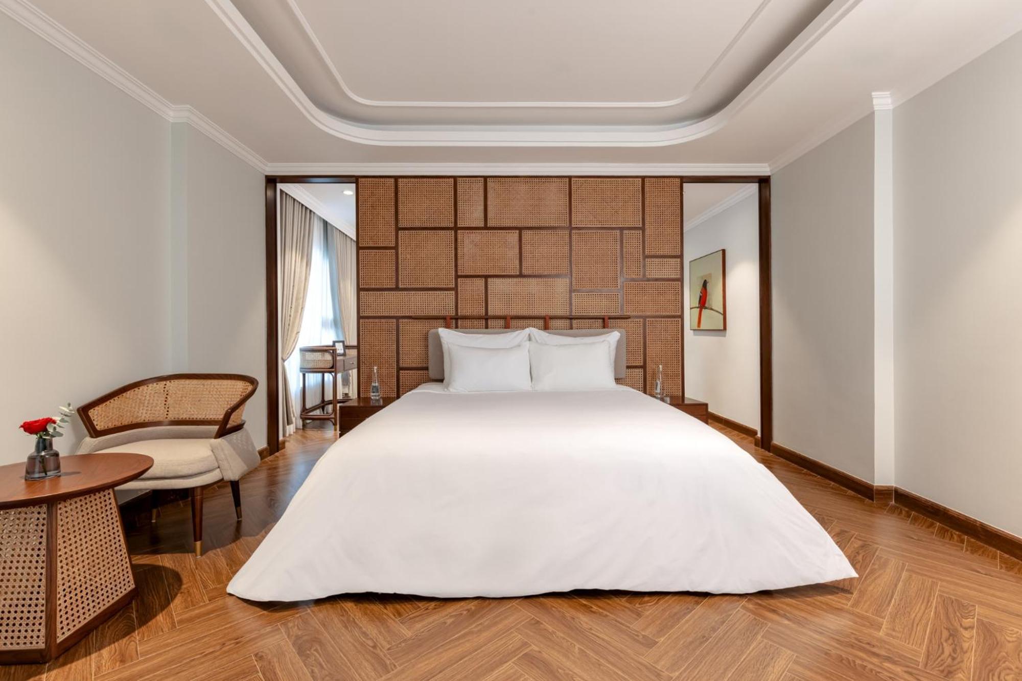 La Siesta Classic Hang Thung Hanoi Luaran gambar A bedroom at the hotel