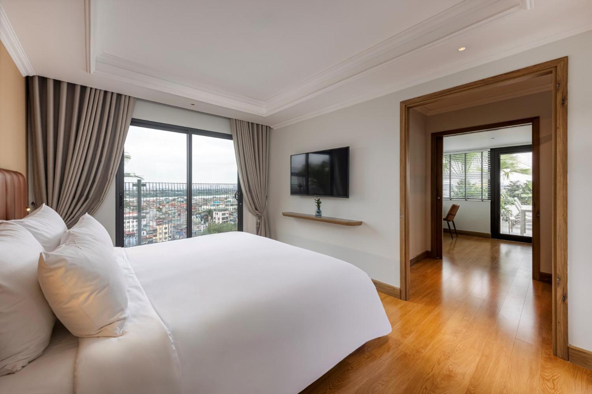 La Siesta Classic Hang Thung Hanoi Luaran gambar A bedroom at the hotel
